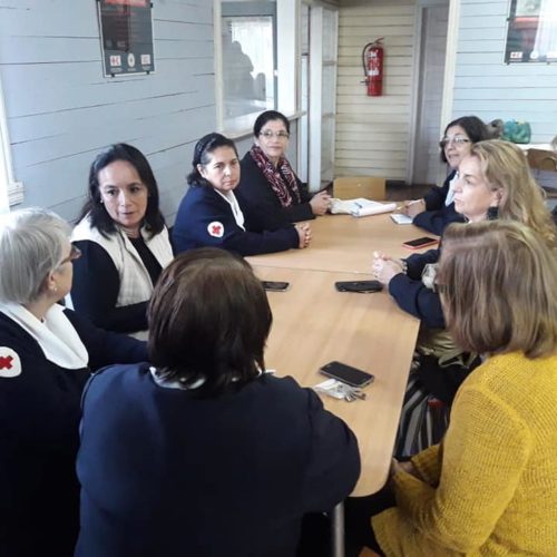 (5 de abril 2019) En Capitán Pastene con la Cruz Roja, institución que realiza un gran trabajo con la comunidad Pastenina. Trabajaremos en postulación de proyectos para aumentar el equipamiento disponible y con ello mejorar la prestación de servicios. 