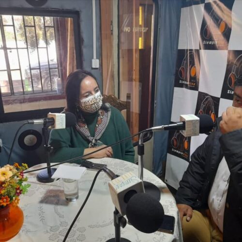 13 MAYO - Asistimos a la radio Siempre Viva con el candidato a Alcalde por la comuna de Purén, Juan Alonso, para hablar de sus propuestas y diversos proyectos que hemos apoyado en la comuna.