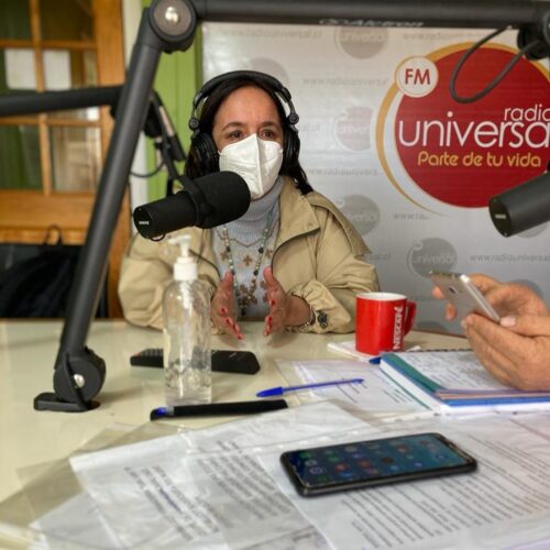 30-03 / Agradezco a la radio Universal de la comuna de Pitrufquén, por la invitación de hoy, donde comentamos las actividades en terreno, los hechos de violencia que afectan a la Macrozona Sur tras el fin del estado de excepción y temas de contingencia nacional.